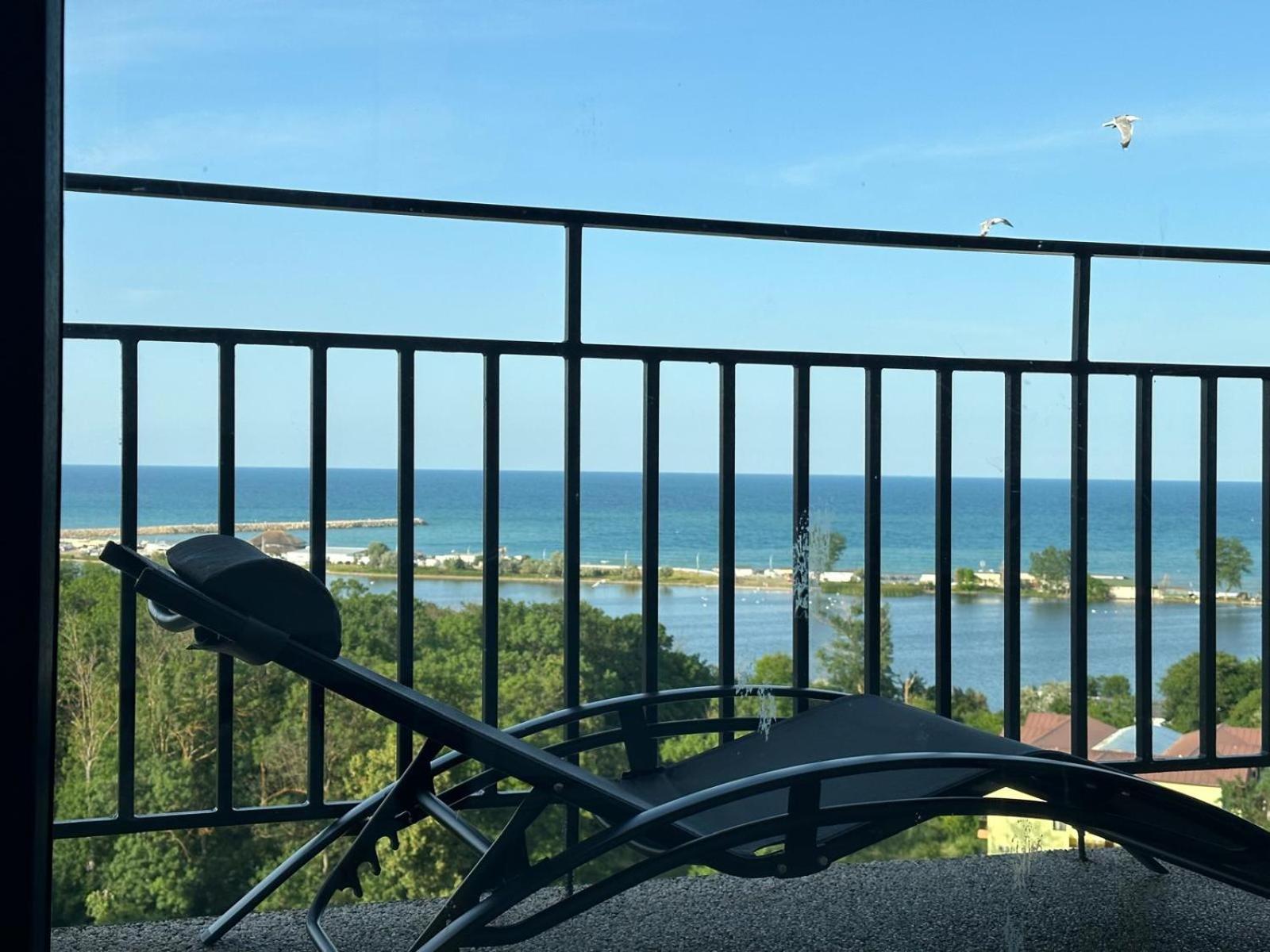 Donna Alba Seaview Penthouse, Casa Ta De Pe Plaja Leilighet Neptun Eksteriør bilde