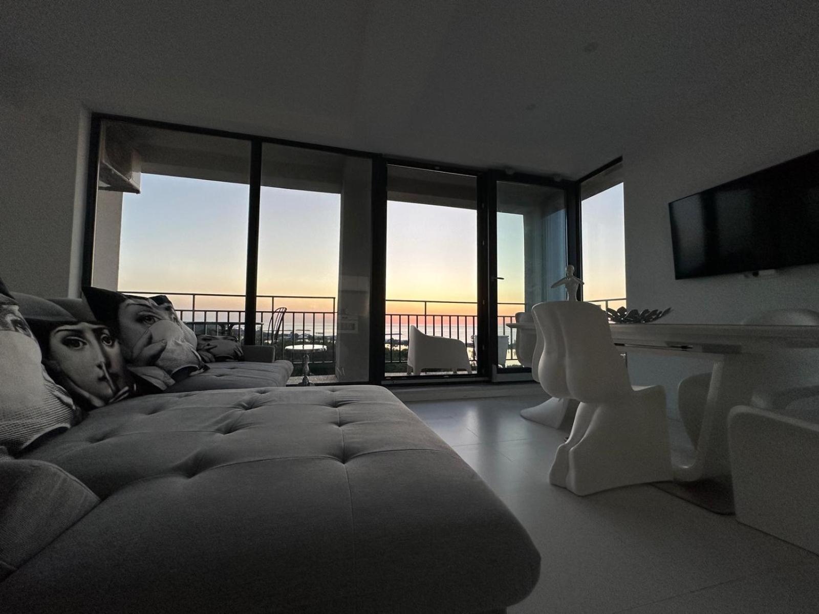 Donna Alba Seaview Penthouse, Casa Ta De Pe Plaja Leilighet Neptun Eksteriør bilde